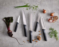 Elevate Carousel knife set shown from an angle