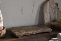 Kaveeta reclaimed wood serving board with rustic patina